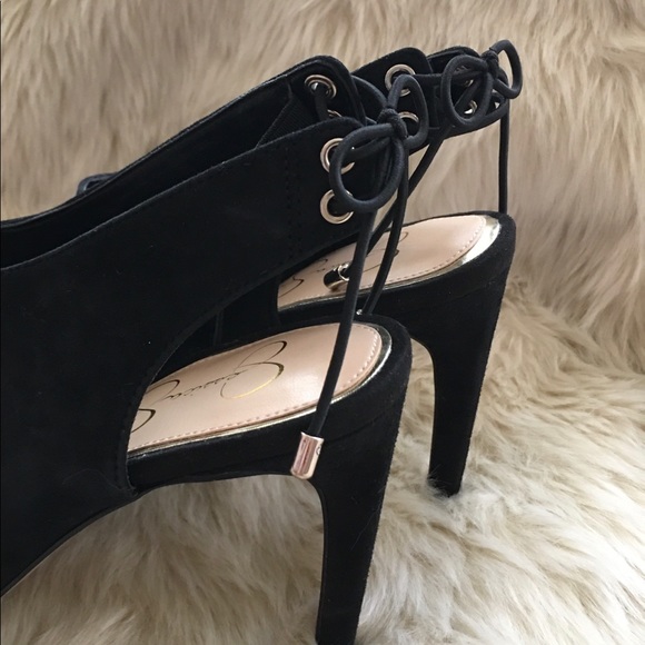 *NEW* JESSICA SIMPSON “CANDINE2” Peeptoe Booties - Picture 2 of 6
